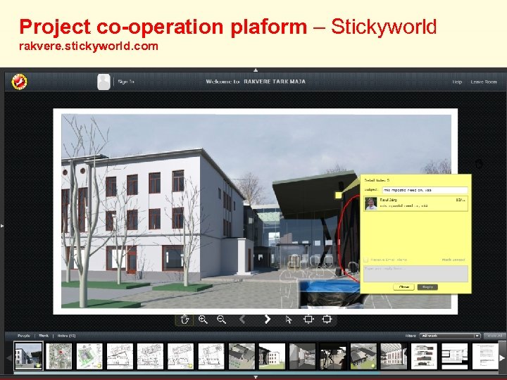 Project co-operation plaform – Stickyworld rakvere. stickyworld. com 