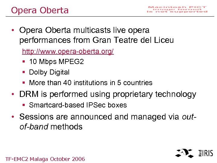 Opera Oberta • Opera Oberta multicasts live opera performances from Gran Teatre del Liceu