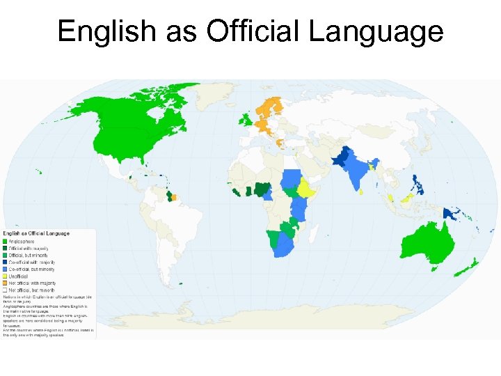 English as Official Language 