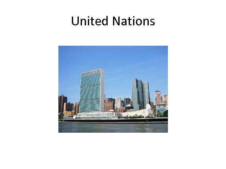 United Nations 