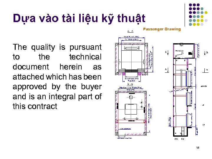 Dựa vào tài liệu kỹ thuật The quality is pursuant to the technical document
