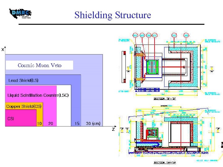 Shielding Structure Cosmic Muon Veto 