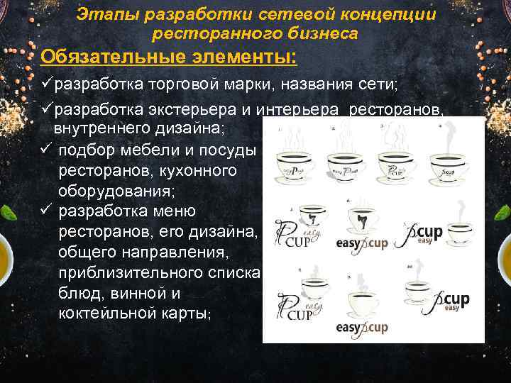 Курсовая работа по теме Концепция ресторанного бизнеса