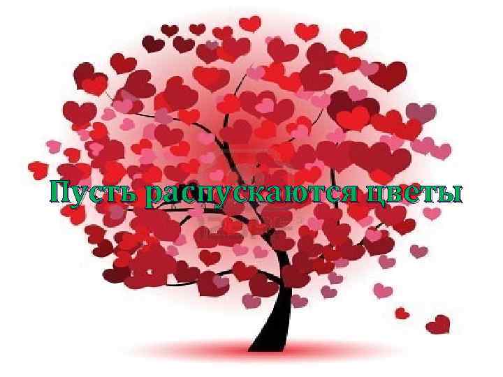 Пусть распускаются цветы 