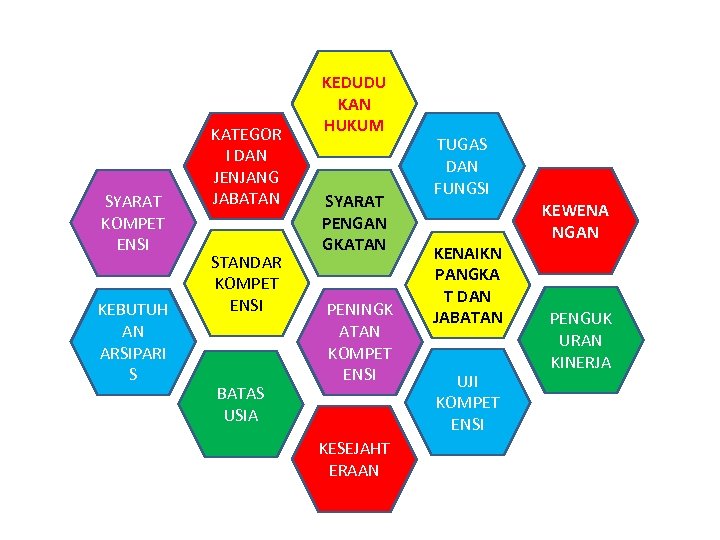 SYARAT KOMPET ENSI KEBUTUH AN ARSIPARI S KATEGOR I DAN JENJANG JABATAN STANDAR KOMPET