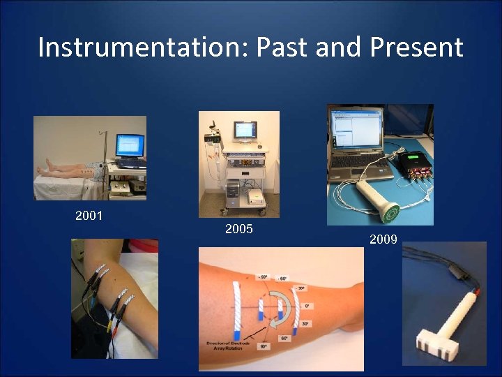 Instrumentation: Past and Present 2001 2005 2009 