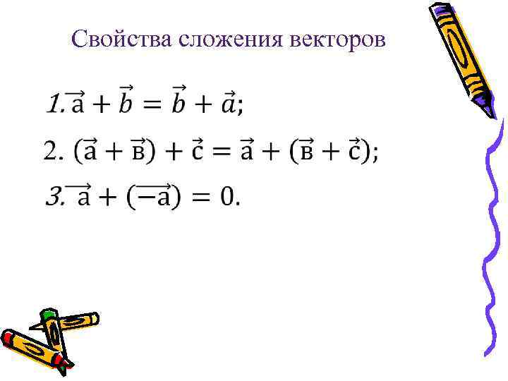 Расскажите о правиле треугольника сложения двух векторов проиллюстрируйте эти правила на рисунке