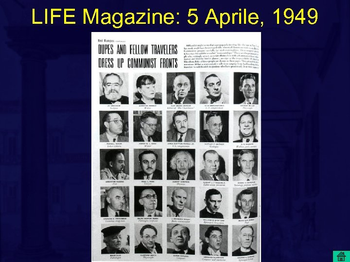 LIFE Magazine: 5 Aprile, 1949 