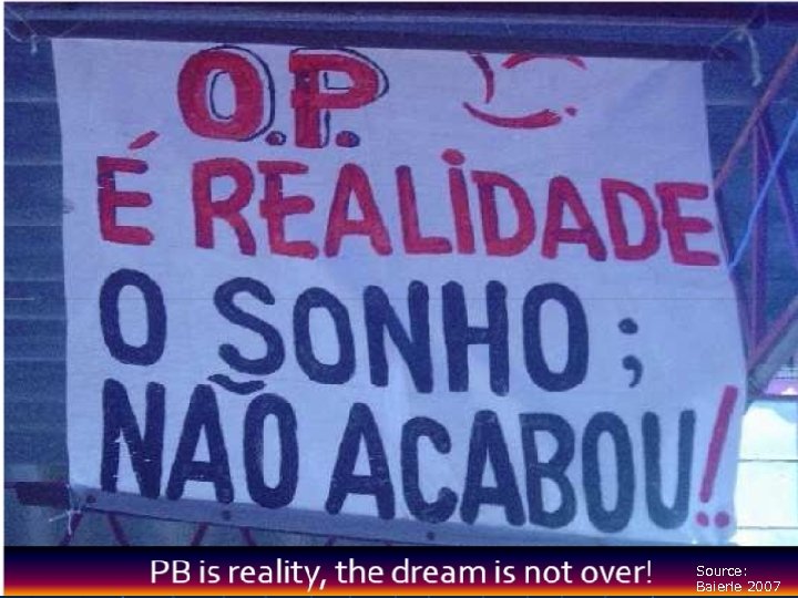 Source: Baierle 2007 