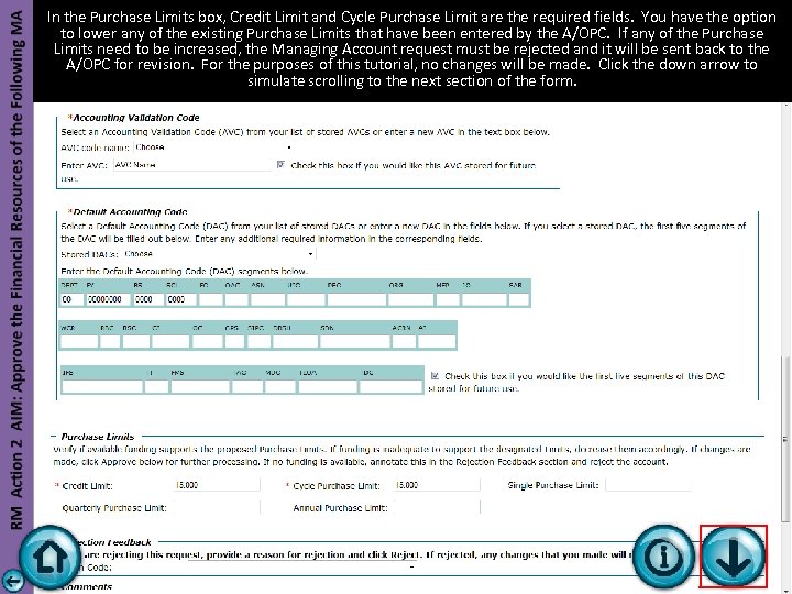 RM Action 2 AIM: Approve the Financial Resources of the Following MA In the