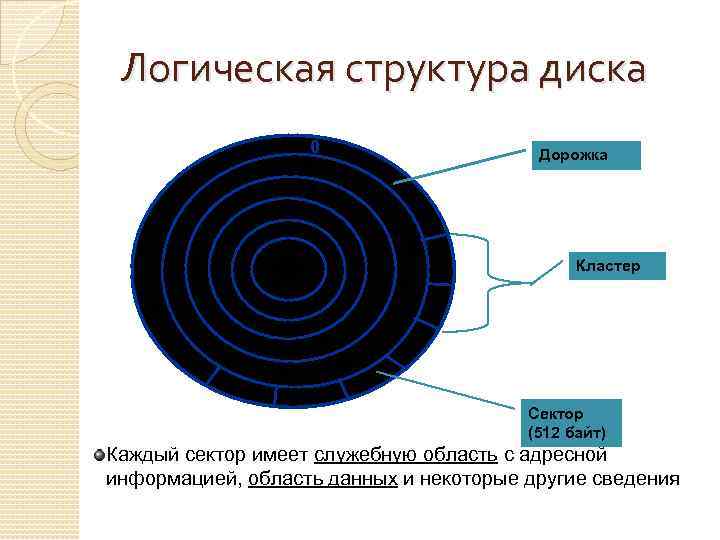 Логическая структура. Элементы логической структуры жесткого диска. Логическая структура магнитных дисков. Логическая структура жесткого диска кратко. Структура сектора жесткого диска.