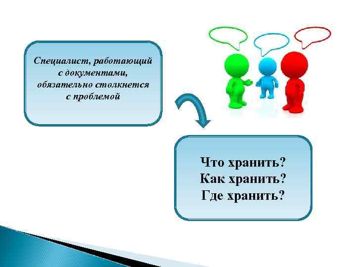 Специалист, работающий с документами, обязательно столкнется с проблемой Что хранить? Как хранить? Где хранить?