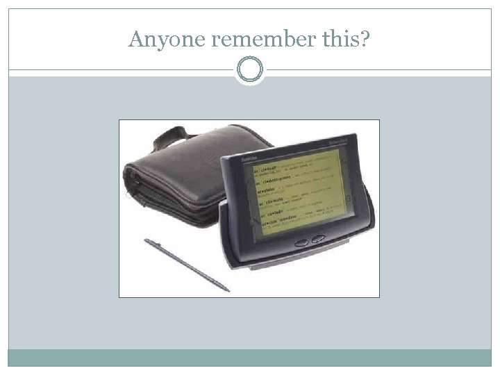 Anyone remember this? 