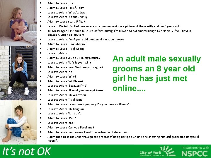  • • • • • • • • Adam to Laura Hi x