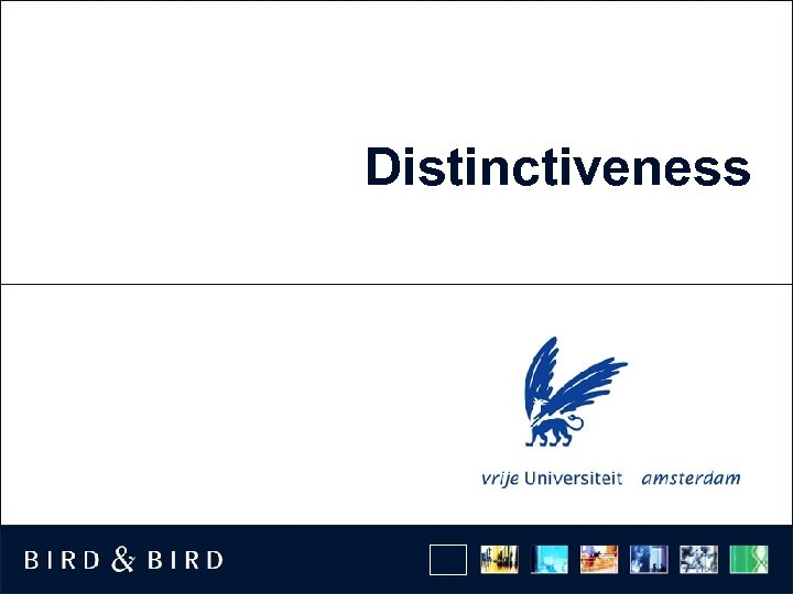 Distinctiveness 