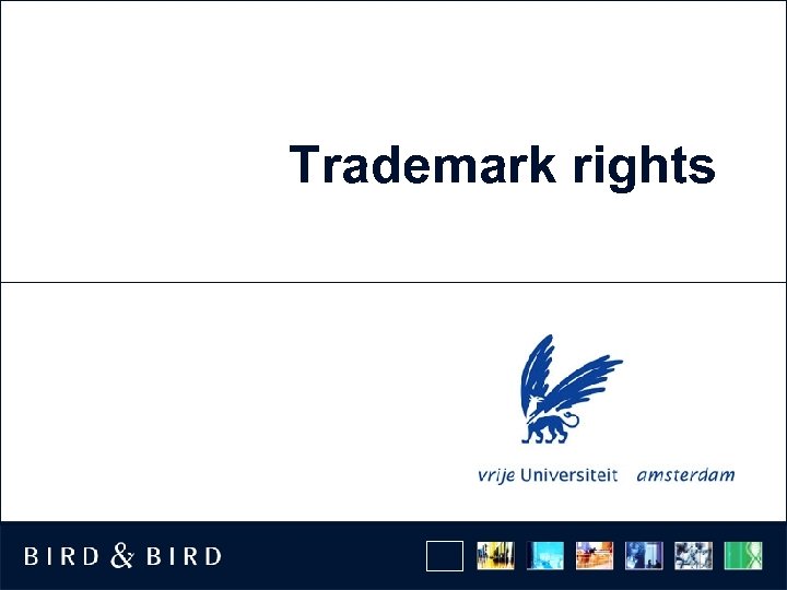 Trademark rights 