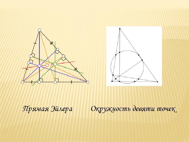 Презентация на тему прямая и окружность эйлера