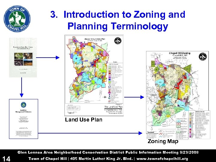 3. Introduction to Zoning and Planning Terminology Land Use Plan Zoning Map Glen Lennox