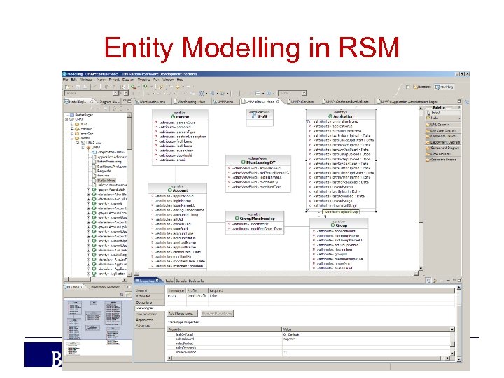 Entity Modelling in RSM 9 