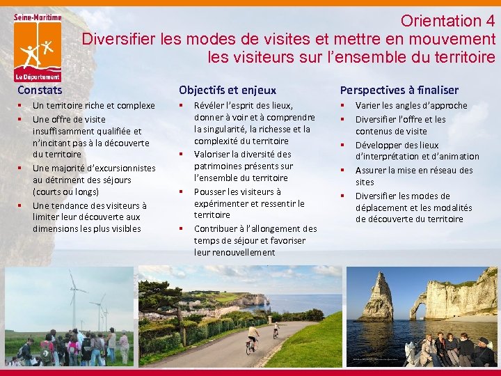 Orientation 4 Diversifier les modes de visites et mettre en mouvement les visiteurs sur