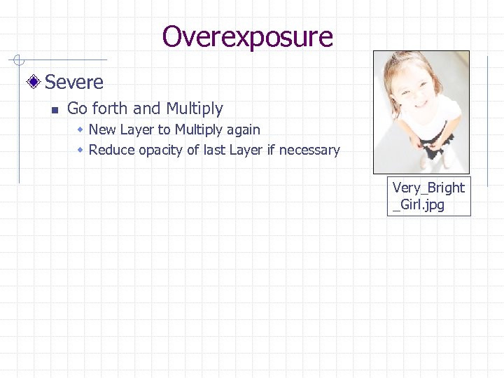 Overexposure Severe n Go forth and Multiply w New Layer to Multiply again w