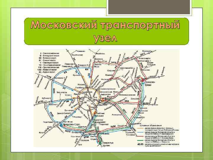 Схема железных дорог москвы на карте