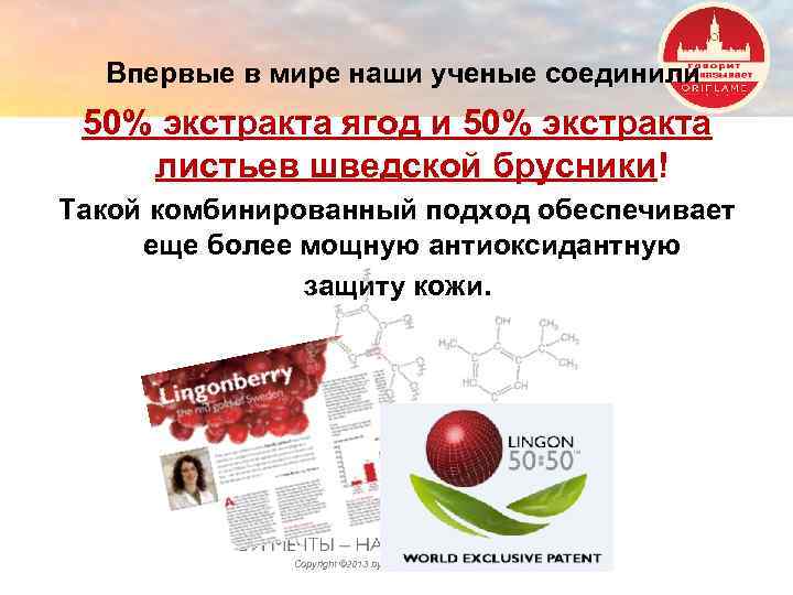  Впервые в мире наши ученые соединили 50% экстракта ягод и 50% экстракта листьев