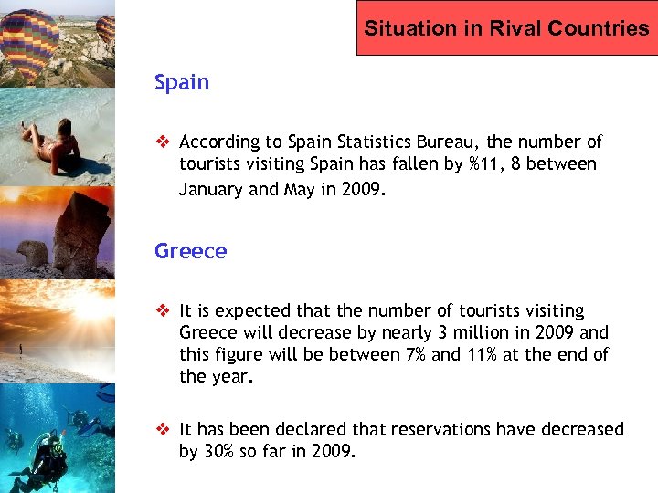 Situation in Rival Countries Spain v According to Spain Statistics Bureau, the number of