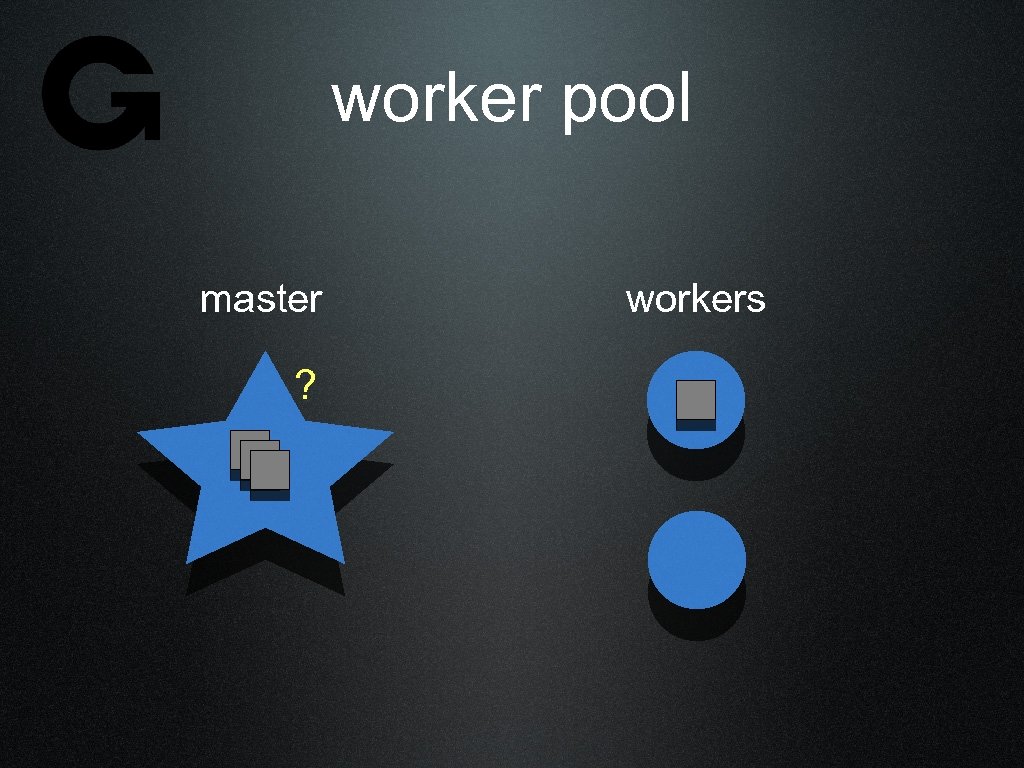 worker pool master ? workers 