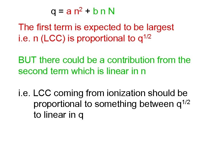  q = a n 2 + b n N The first term is