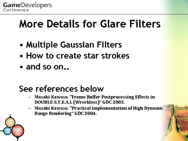 More Details for Glare Filters • Multiple Gaussian Filters • How to create star