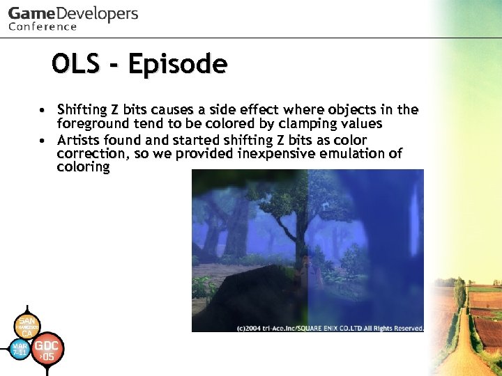 OLS - Episode • Shifting Z bits causes a side effect where objects in