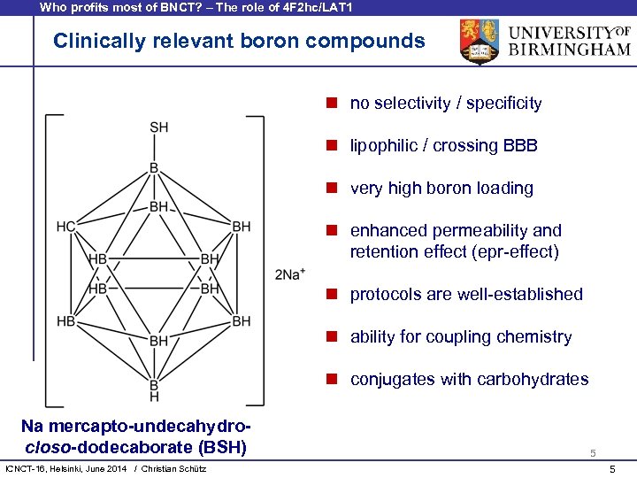 Who profits most of BNCT? – The role of 4 F 2 hc/LAT 1