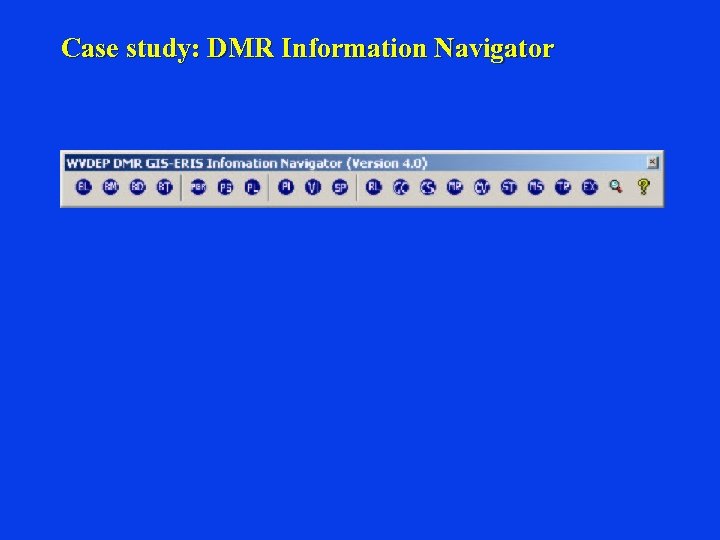 Case study: DMR Information Navigator 