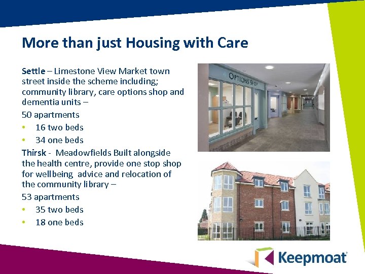 More than just Housing with Care Settle – Limestone View Market town street inside