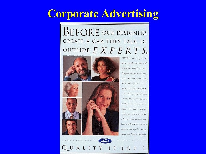 Corporate Advertising 