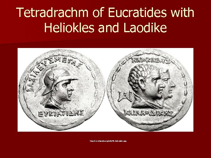 Hellenistic Bactria And India April 2 Nd 2012