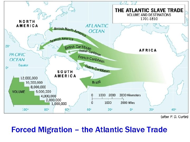 Forced Migration – the Atlantic Slave Trade 