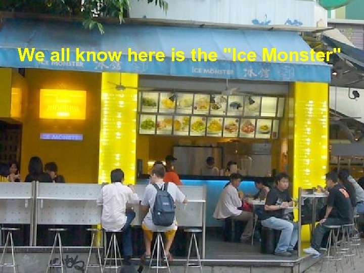 We all know here is the "Ice Monster" 