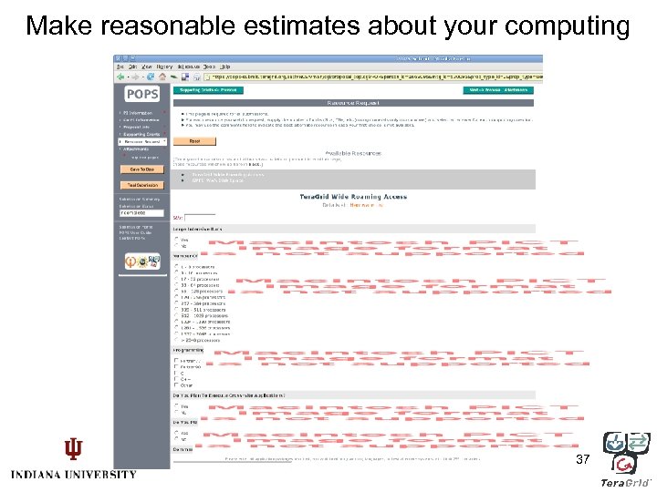 Make reasonable estimates about your computing 37 