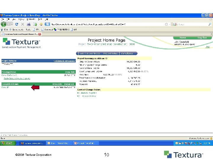 © 2008 Textura Corporation 10 
