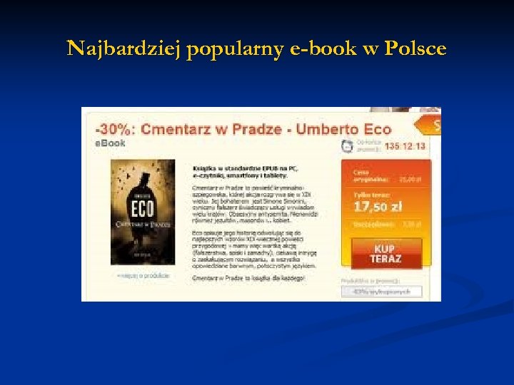 Najbardziej popularny e-book w Polsce 