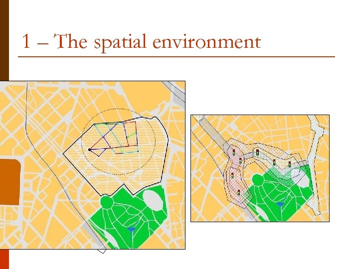 1 – The spatial environment 