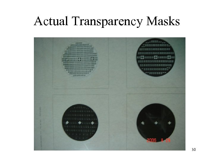 Actual Transparency Masks 30 