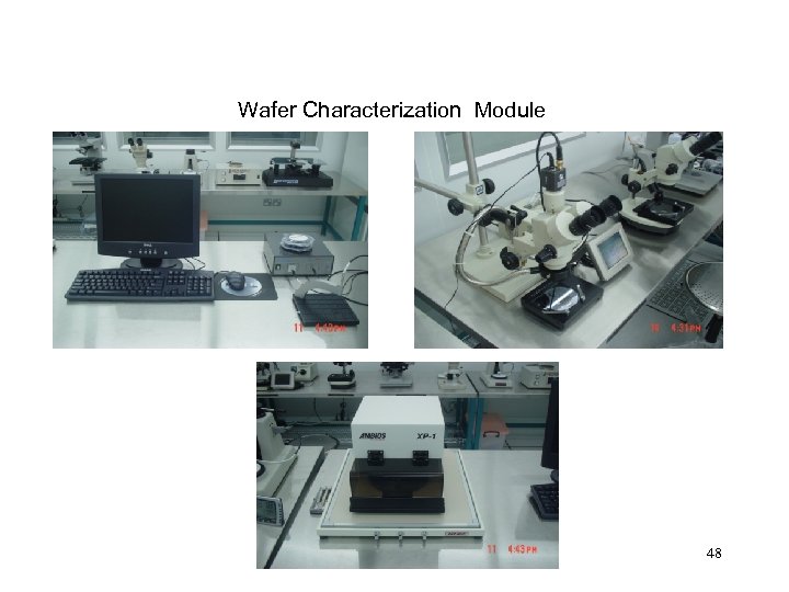 Wafer Characterization Module 48 