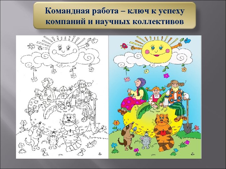 Командная работа – ключ к успеху компаний и научных коллективов 