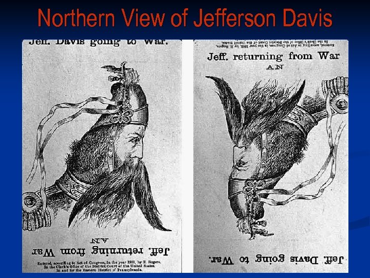 Northern View of Jefferson Davis 