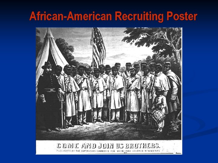 African-American Recruiting Poster 