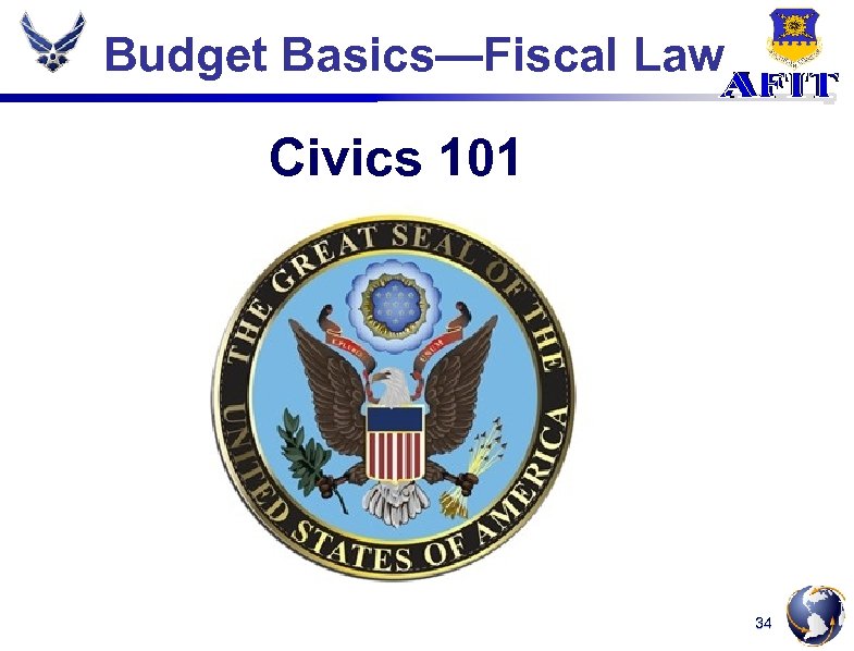 Budget Basics—Fiscal Law Civics 101 34 