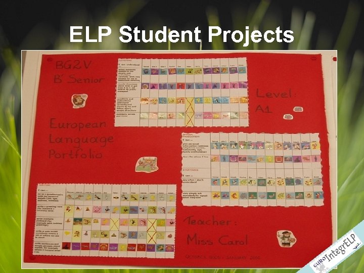 ELP Student Projects 